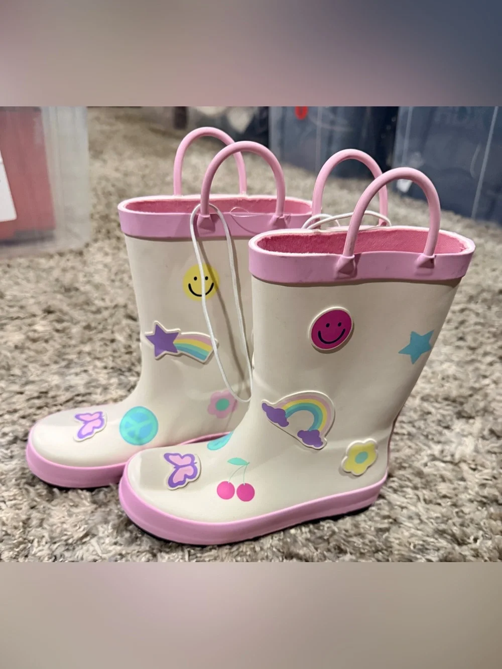 Toddler Lennon Rain Boots - Cat & Jack™ Pink retails $30